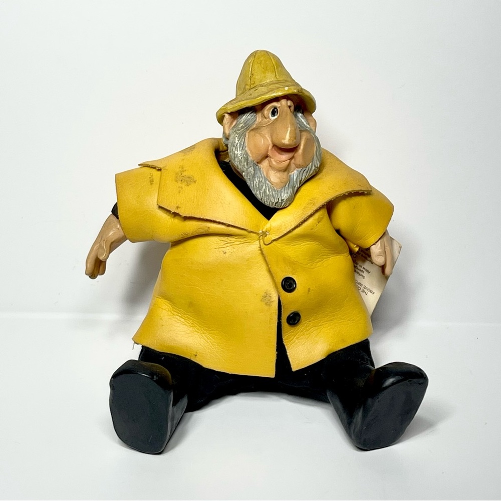 Russ Bertie Little Man In Yellow Rain Gear